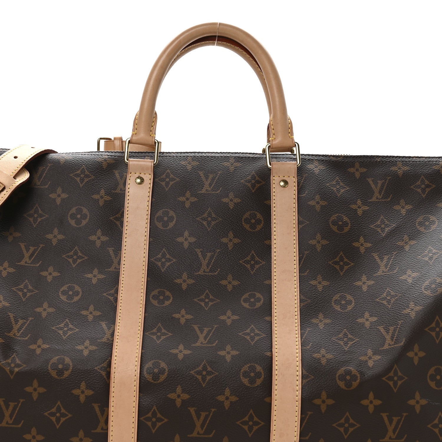 Louis Vuitton Monogram Keepall Bandouliere 55 7 of 9
