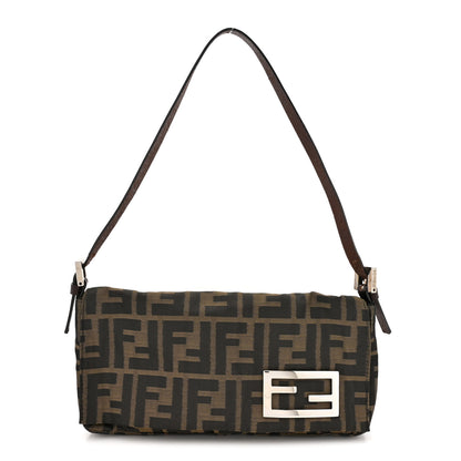 Fendi Zucca Baguette Shoulder Bag Tobacco 1 of 10
