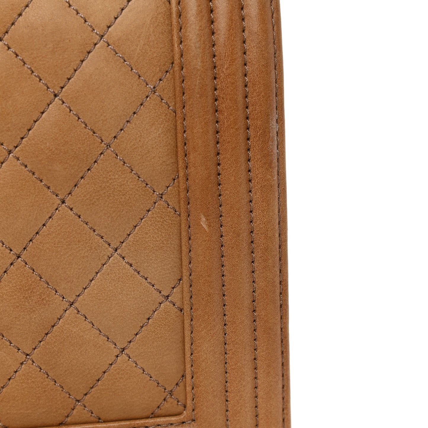 Calfskin New Medium Boy Flap Light Brown