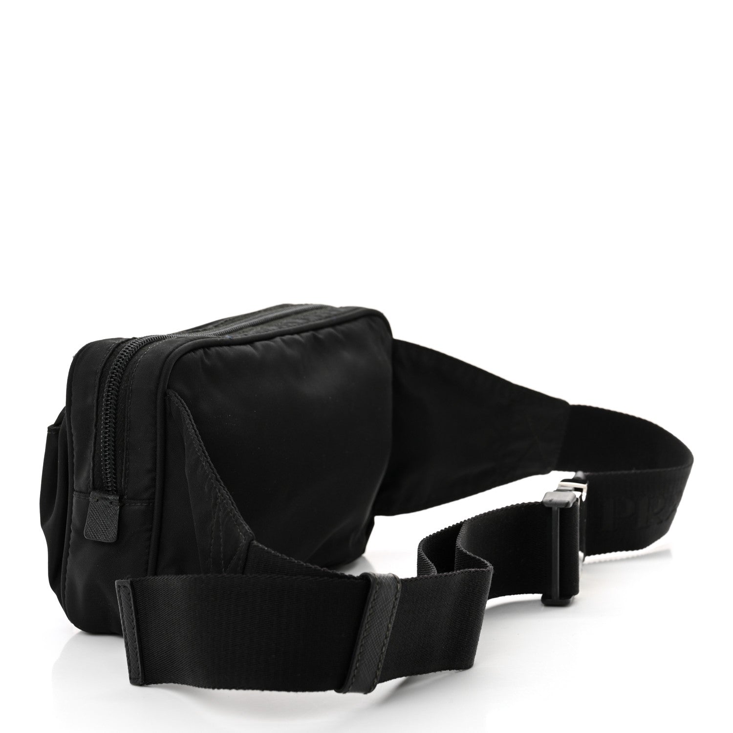 Prada Tessuto Nylon Belt Bag Black 3 of 11