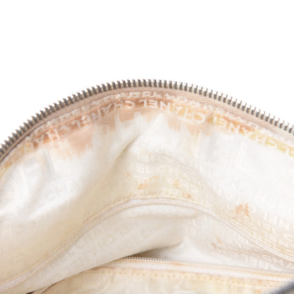Chanel Calfskin Square Stitched Large Tote White 7 of 9