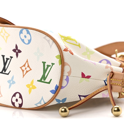 Louis Vuitton Monogram Multicolor Theda GM White 9 of 10