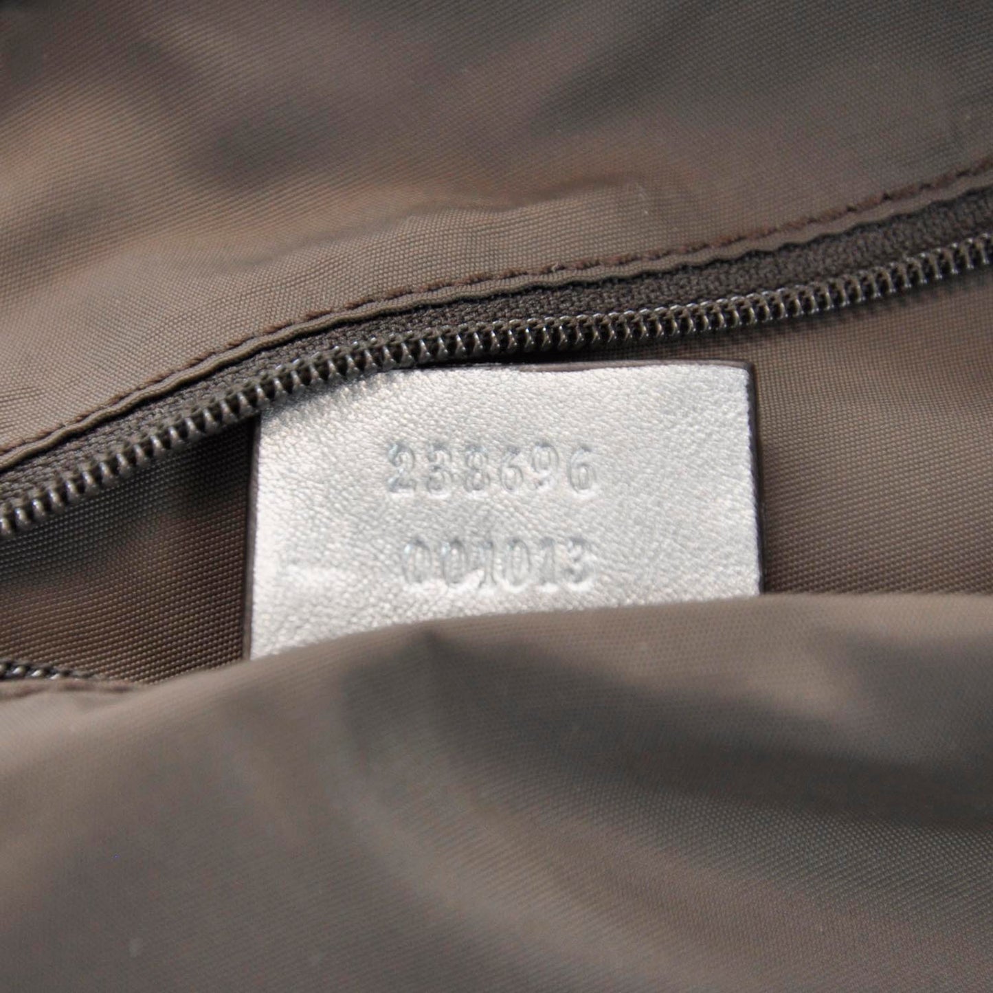 Guccissima Large Tote Silver