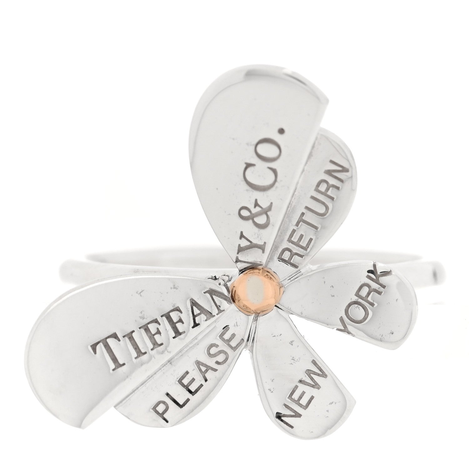 Tiffany Sterling Silver 18K Rose Gold Return to Tiffany Love Bugs Tiffany Sterling Silver 18K Rose Gold Return to Tiffany Love Bugs