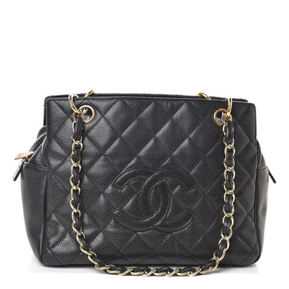 Chanel Caviar Quilted Petit Timeless Tote PTT Black 1 of 18