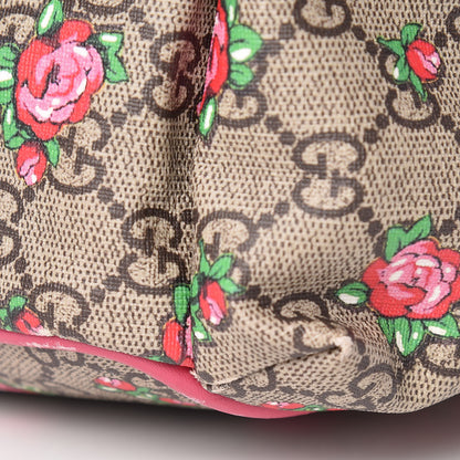 Gucci GG Supreme Monogram Rose Bud Diaper Bag Pink 14 of 14