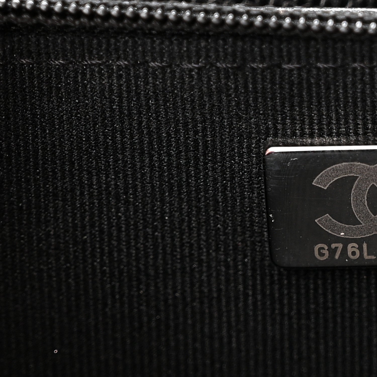 Chanel Caviar Quilted Wallet With Charms On Chain WOC Black 8 of 11