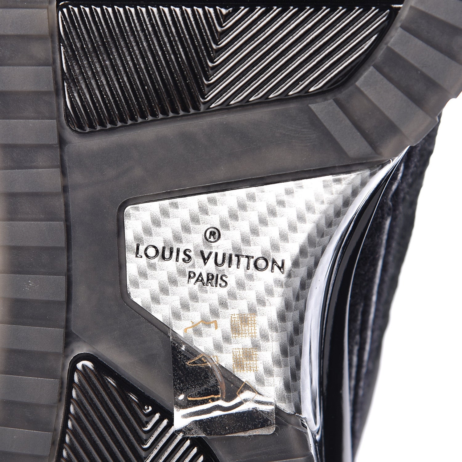 Louis Vuitton Technical Knit V.N.R. Sneakers 8 Black 6 of 8