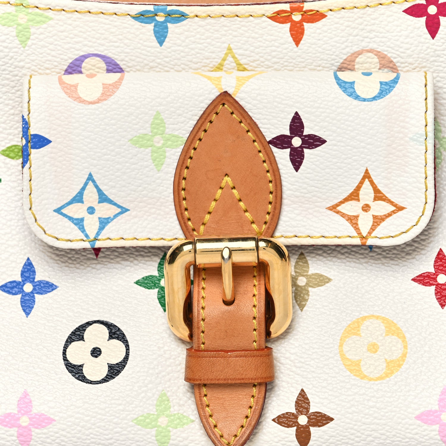 Louis Vuitton Monogram Multicolor Eliza White 7 of 14