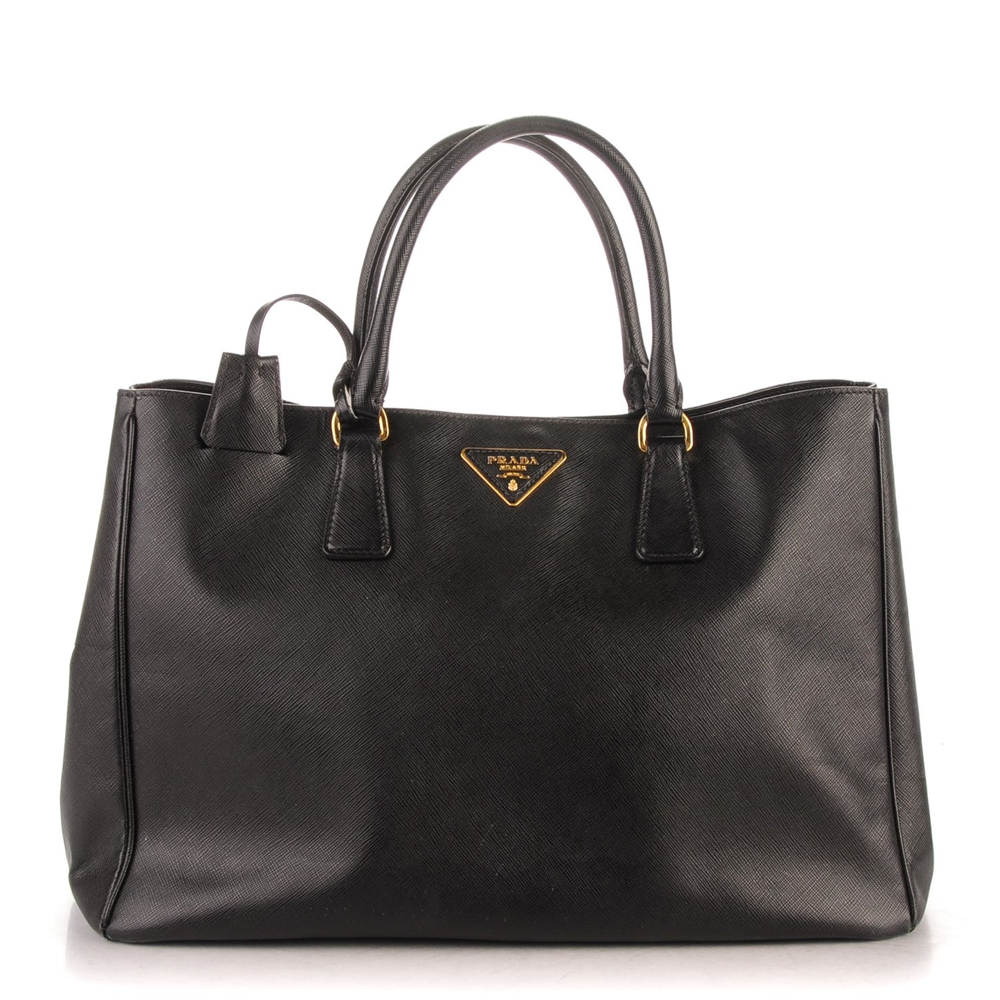 Saffiano Lux Large Tote Nero Black