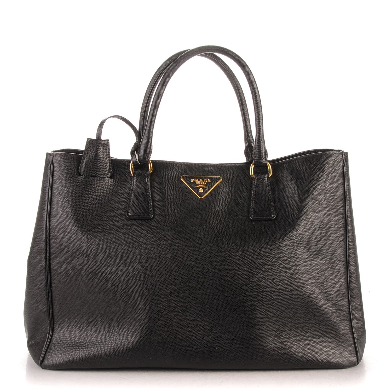 Prada Saffiano Lux Large Tote Nero Black 1 of 9