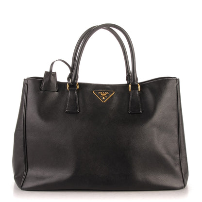 Prada Saffiano Lux Large Tote Nero Black 1 of 9