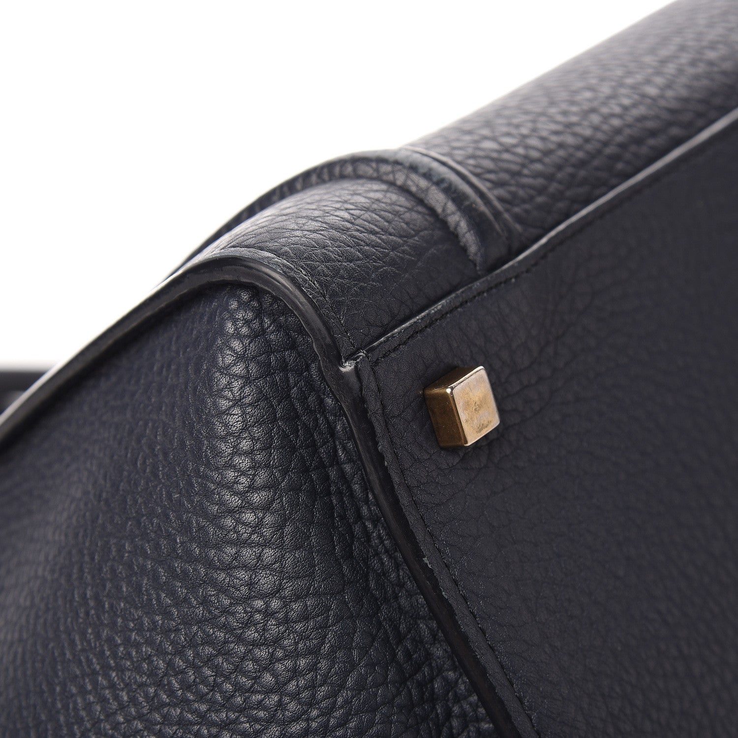 Celine Bullhide Calfskin Medium Phantom Luggage Navy Blue 12 of 15