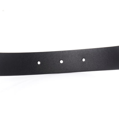 Chanel Calfskin Paris Button CC Belt 85 34 Black 6 of 8