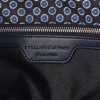 Stella McCartney Nylon Go Flower Print Falabella Tote Blue 6 of 9