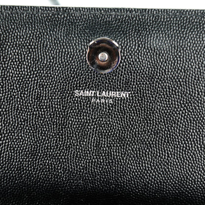 Saint Laurent Grain De Poudre Medium Classic Monogram Satchel Black 6 of 6