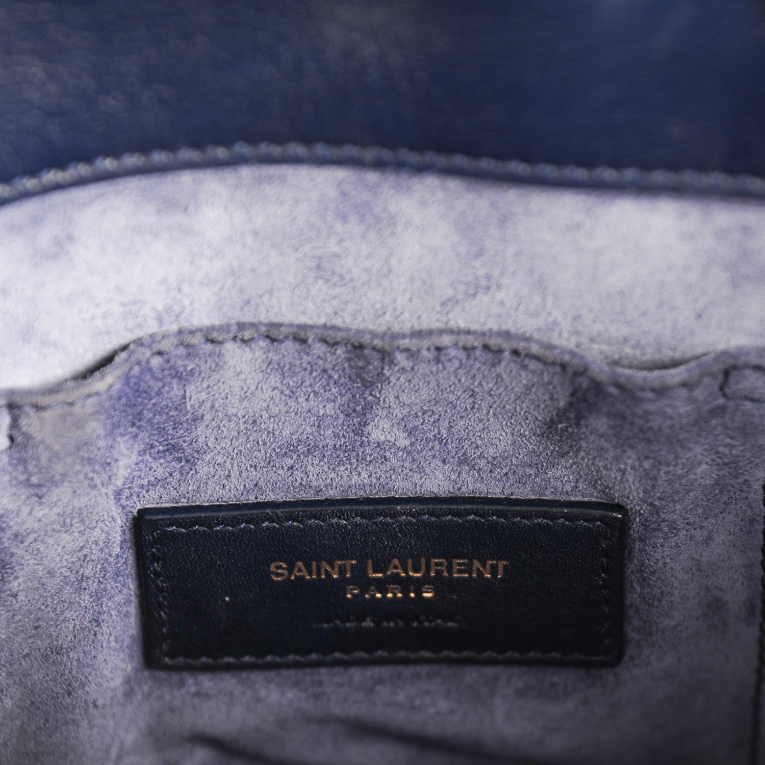Saint Laurent Calfskin Nano Sac De Jour Dark Blue 6 of 6