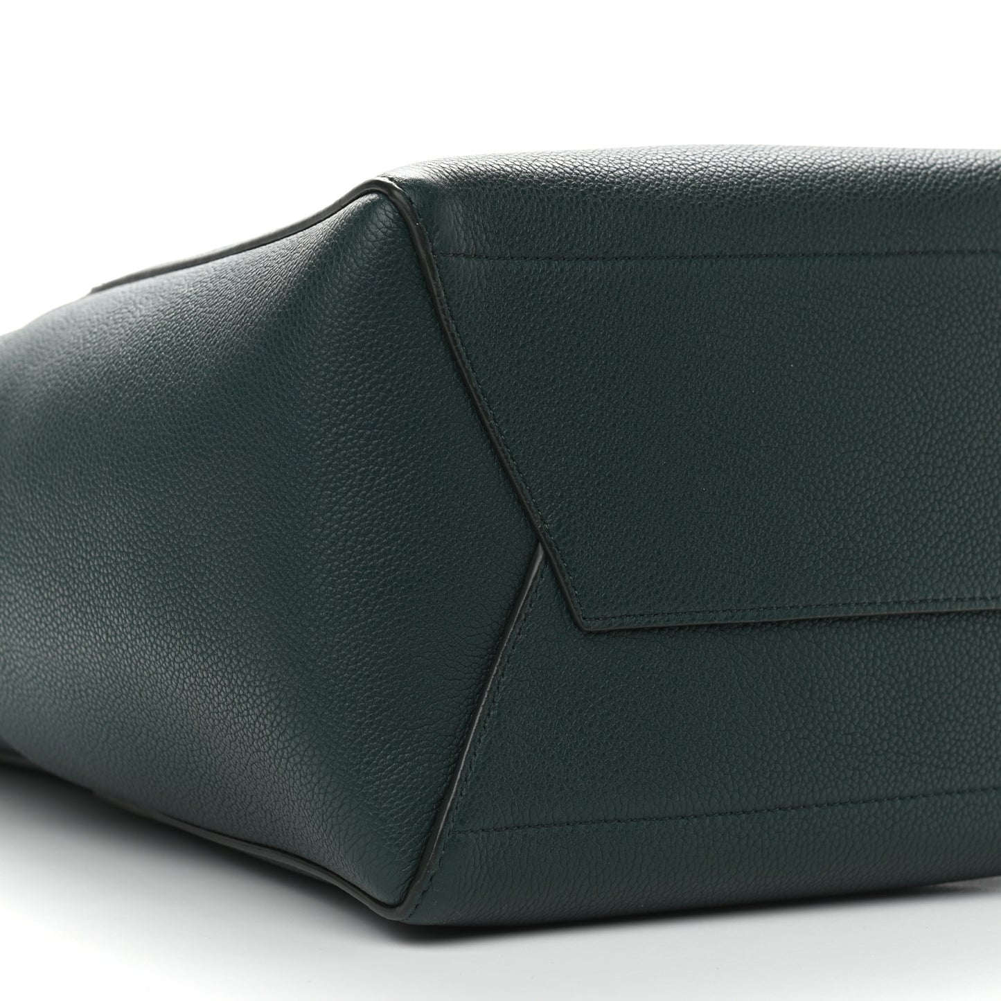 Soft Grained Calfskin Sangle Bucket Bag Amazone
