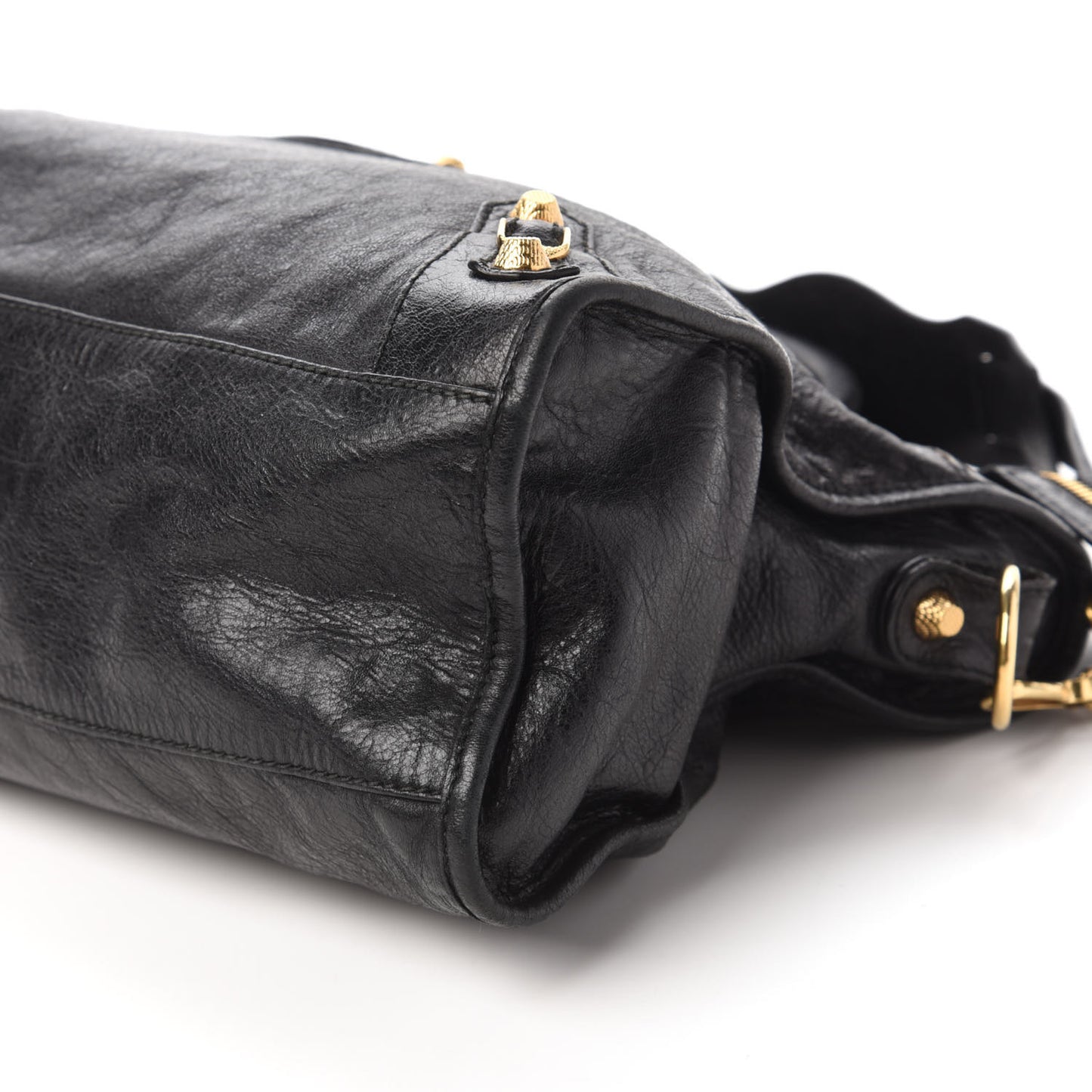Agneau Giant 12 Gold Hardware City Black