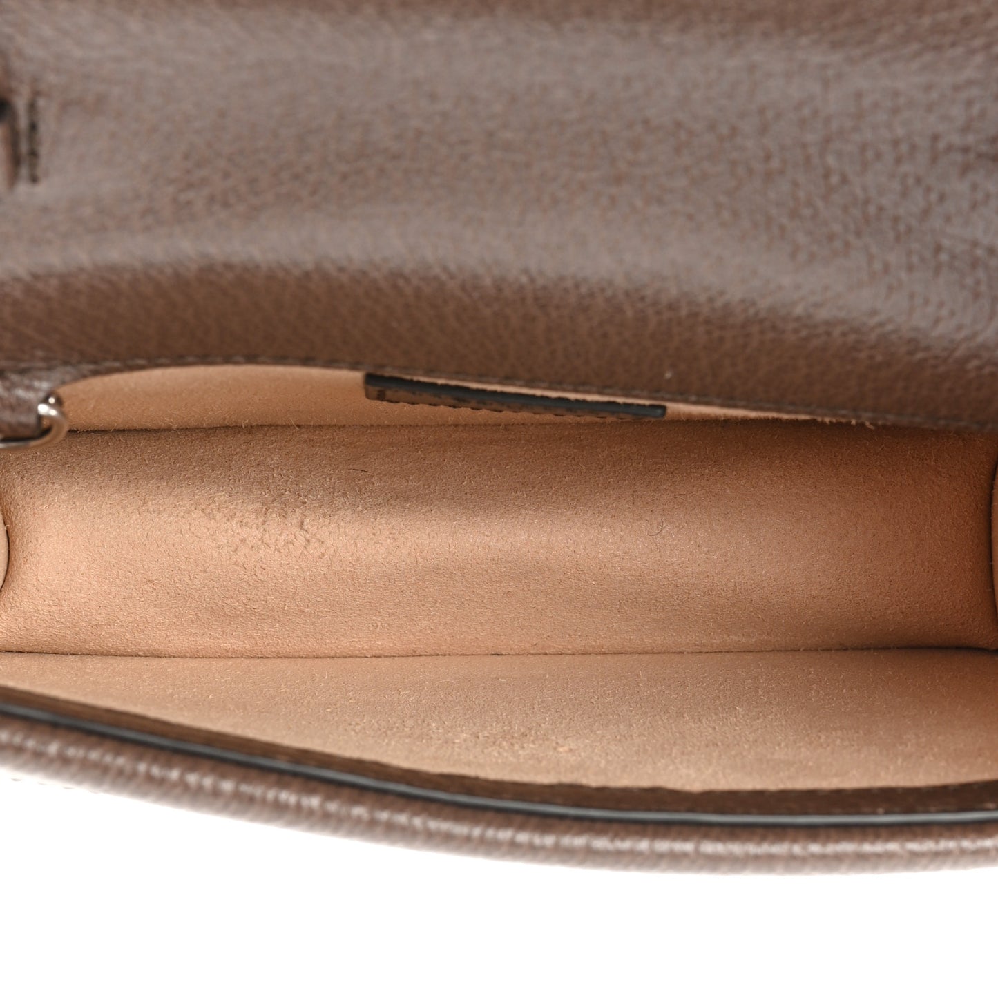 Monogram Jumbo GG Textured Dollar Calfskin Super Mini Dionysus Shoulder Bag Camel Ebony New Acero