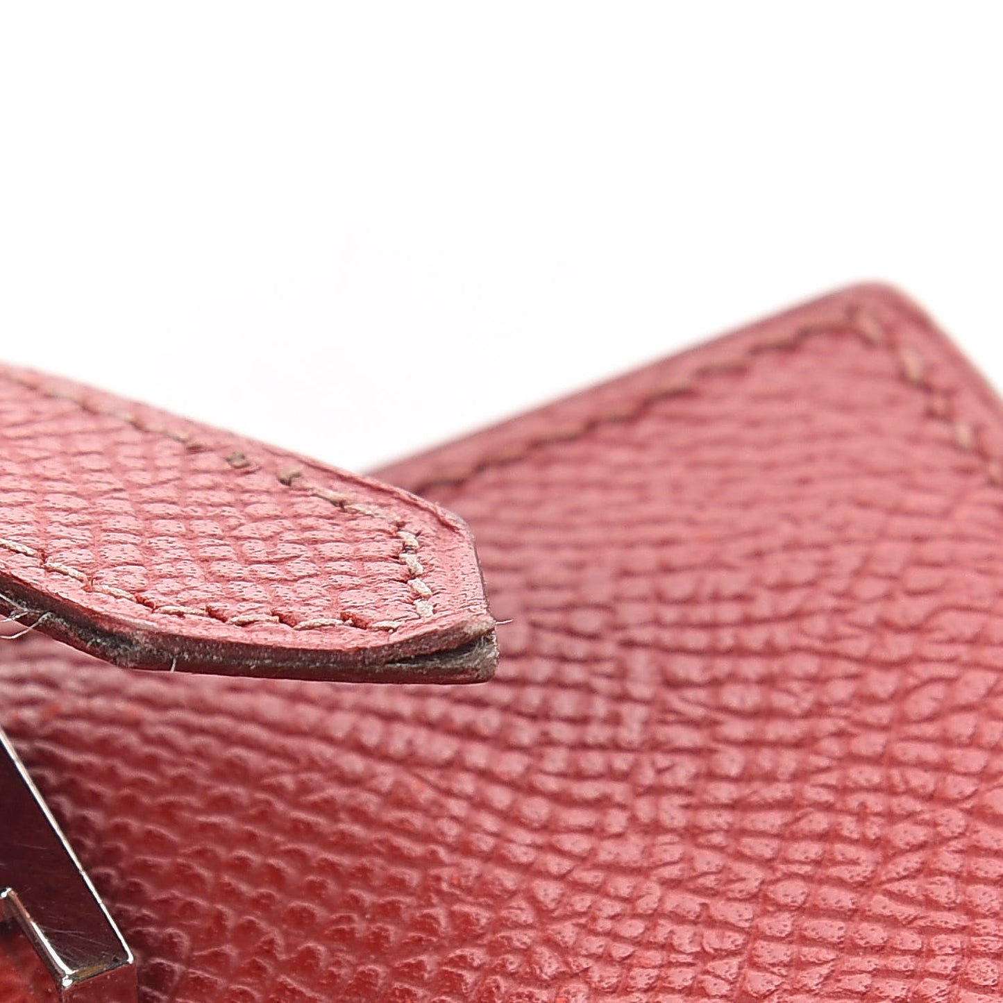 Epsom Bearn Card Holder Wallet Rouge Grenat