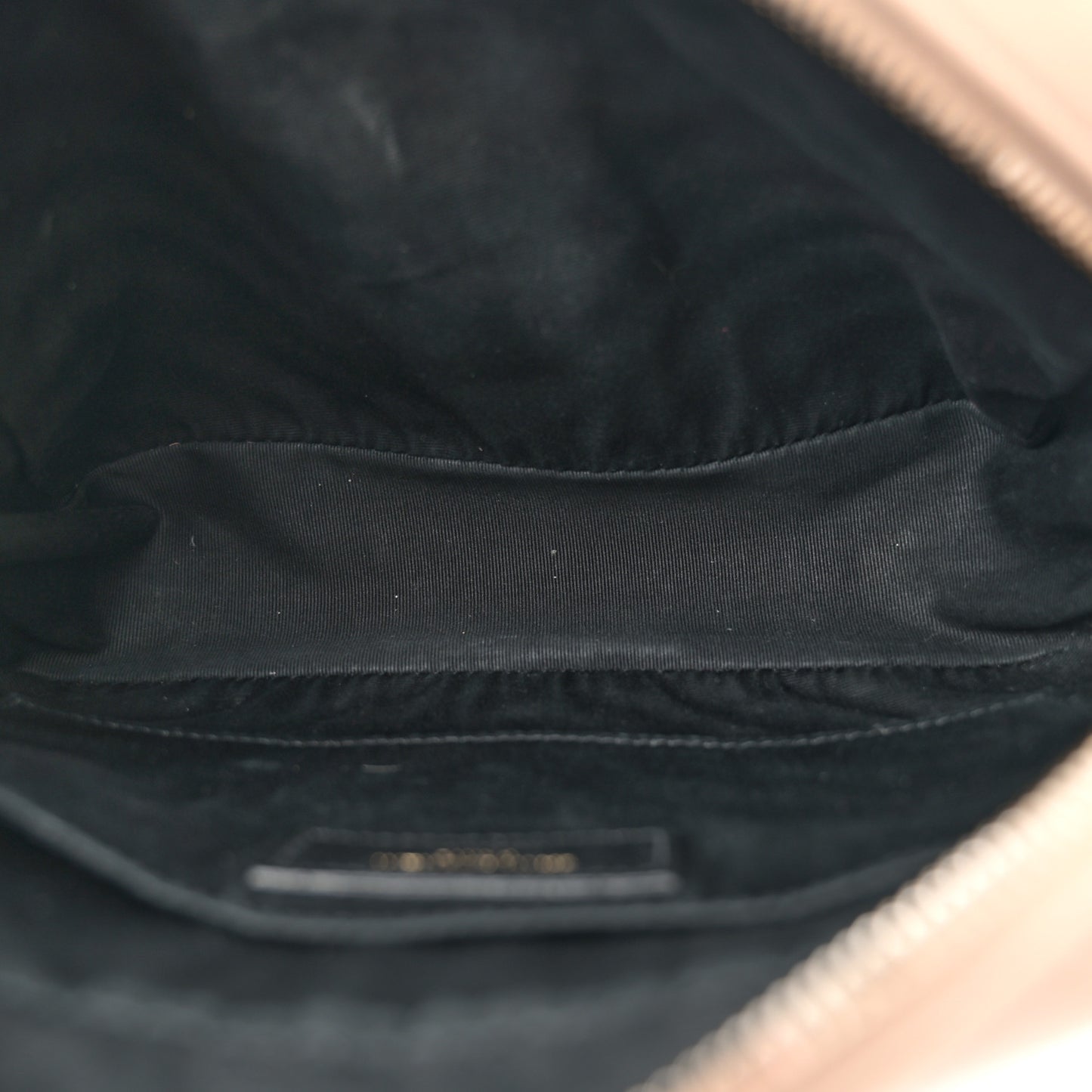 Calfskin Matelasse Monogram Lou Camera Bag Nude Powder