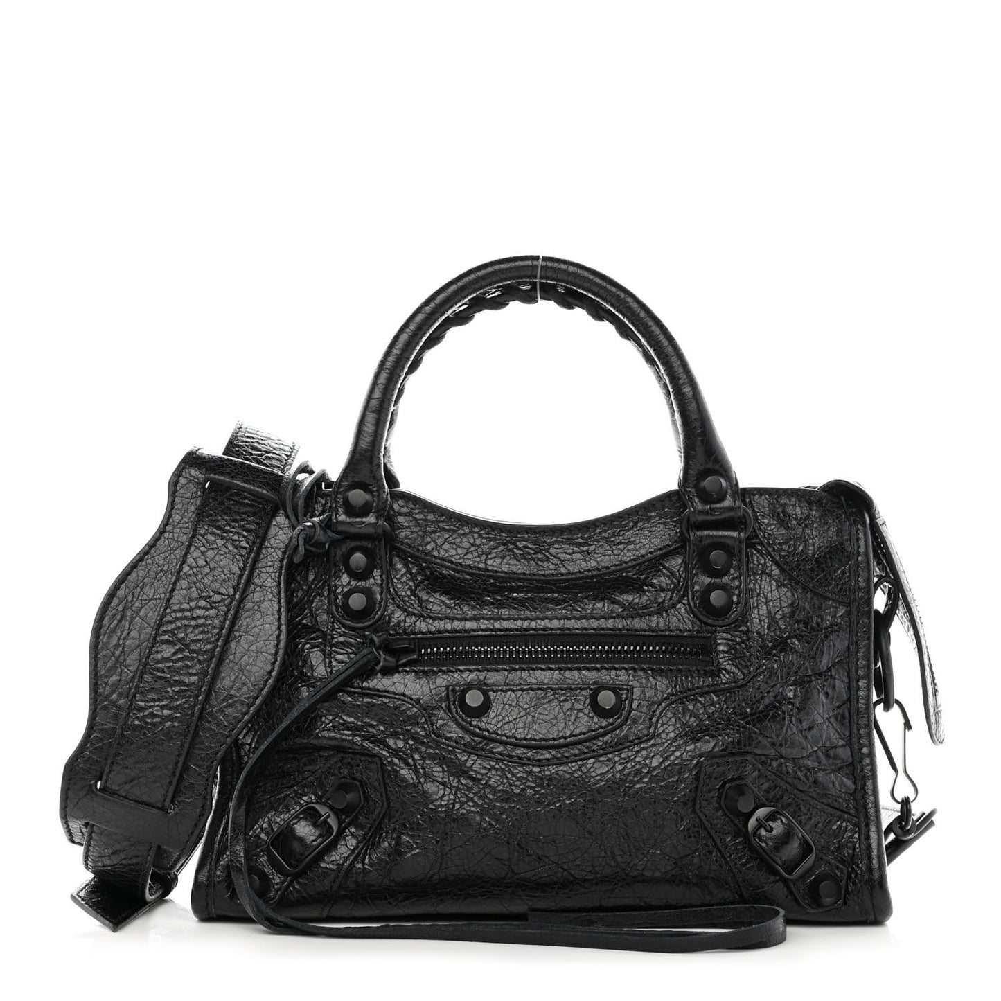 Agneau Arena Classic Black Hardware Mini City Black