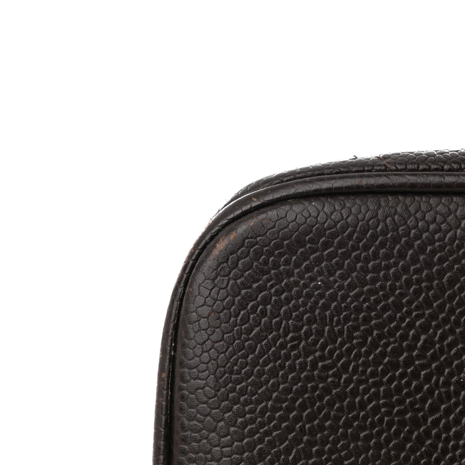 Chanel Caviar Quilted Medallion Tote Dark Brown 20 of 22