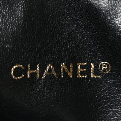Chanel Caviar Quilted Drawstring Backpack Black 7 of 12