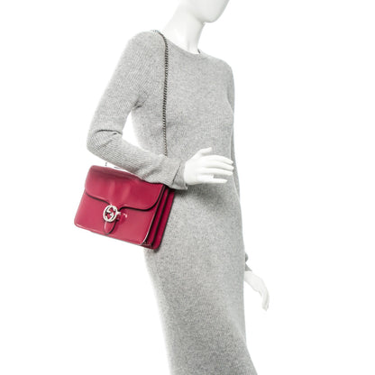 Gucci Shade Lux Calfskin Interlocking G Shoulder Bag Petunia 2 of 6