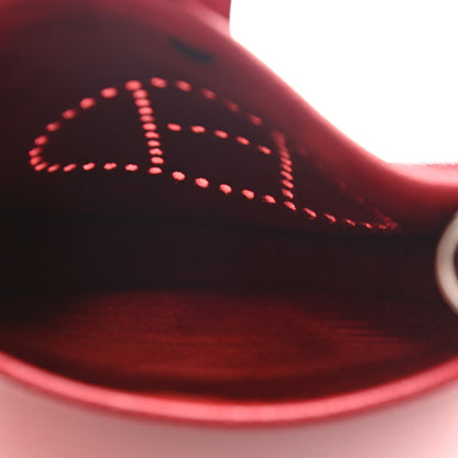 Hermes Taurillon Clemence Evelyne TPM Rouge Piment 5 of 9