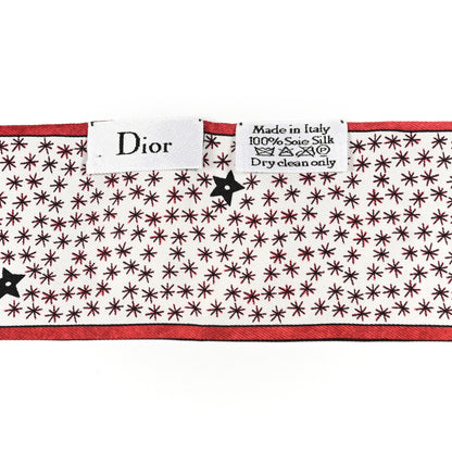 Christian Dior Silk Le Soleil Tarot Mitzah Scarf Off White 2 of 3