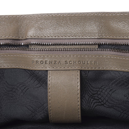 Proenza Schouler Lambskin Large PS1 Satchel Smoke 6 of 17