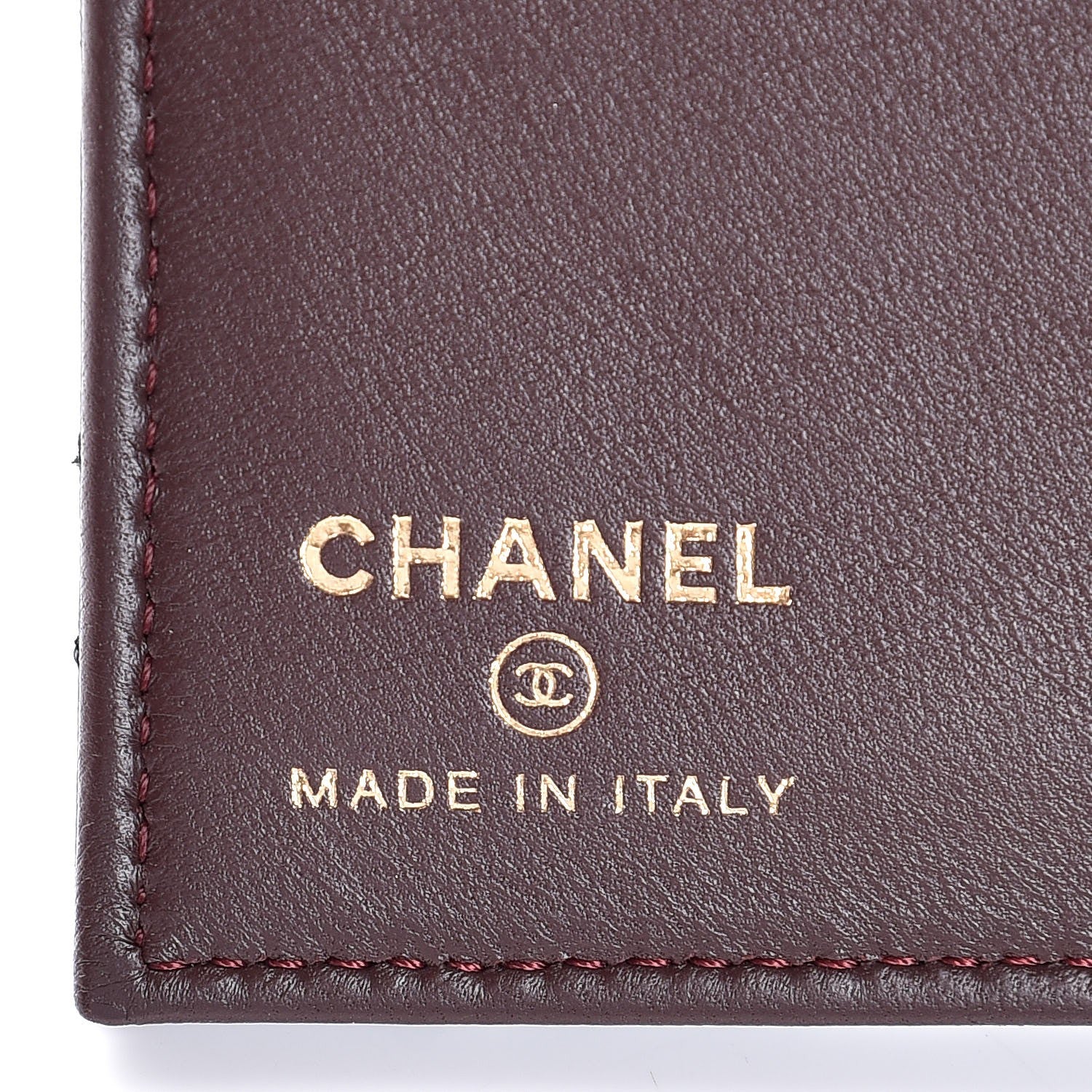 Chanel Lambskin Quilted Passport Holder Black 5 of 7
