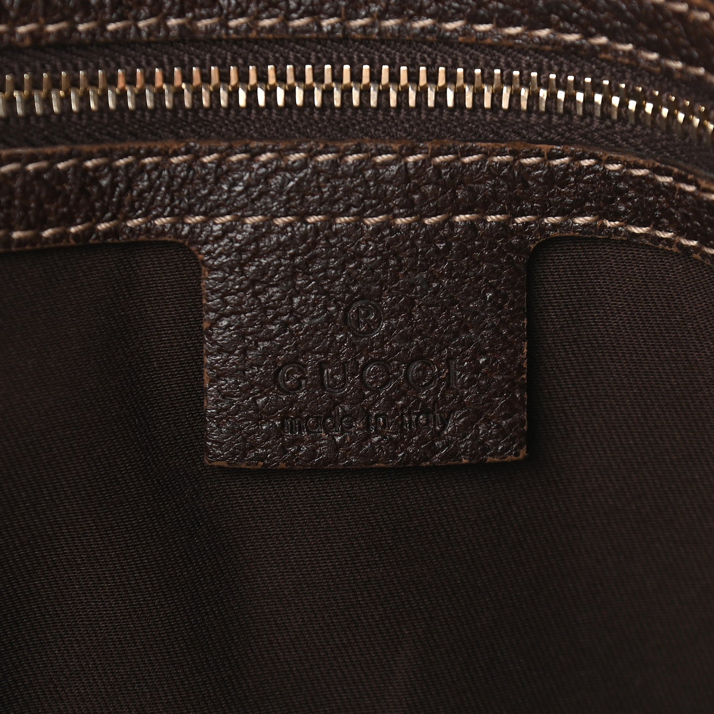 Monogram Charmy Tote Brown