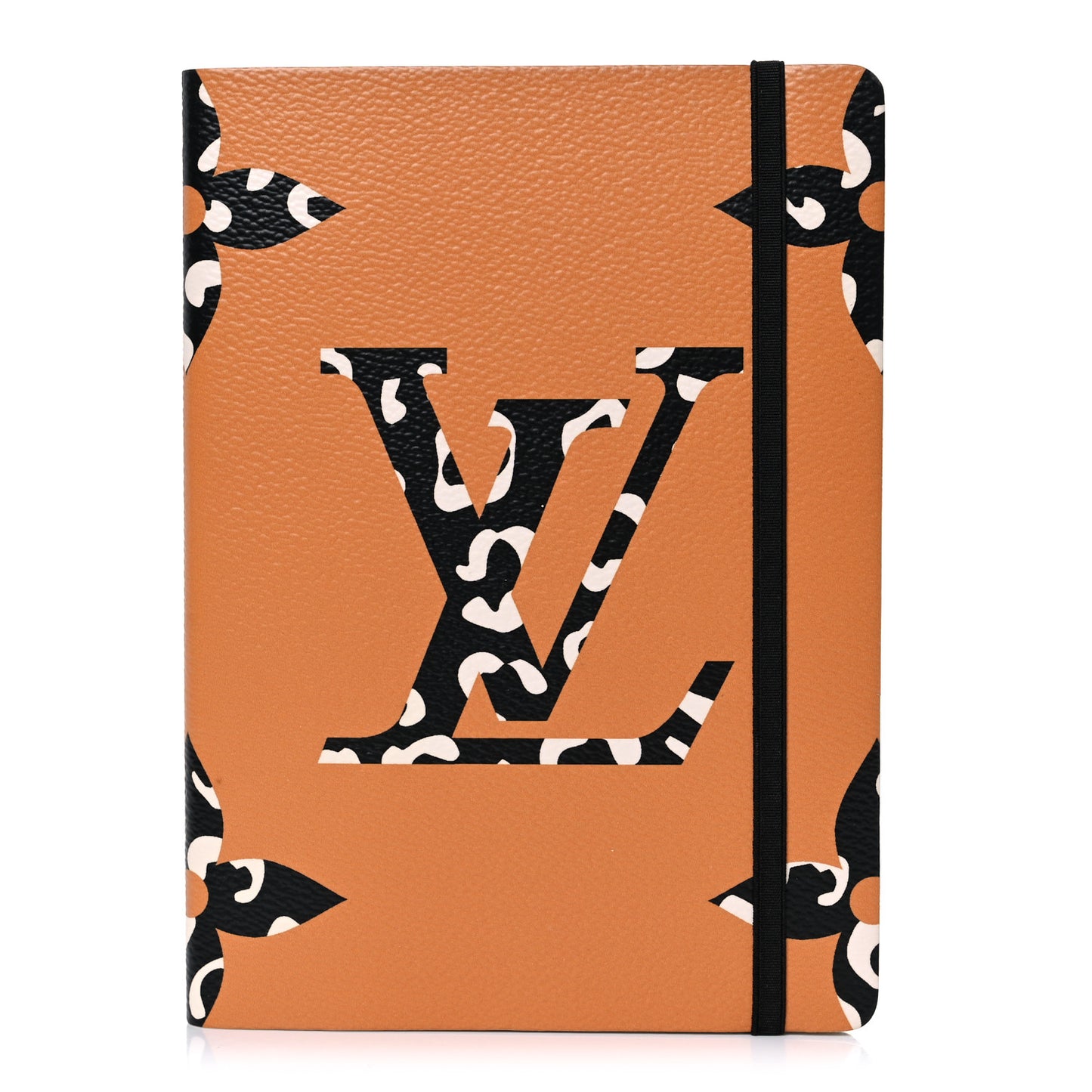 Monogram Giant Jungle Clemence Notebook MM Caramel