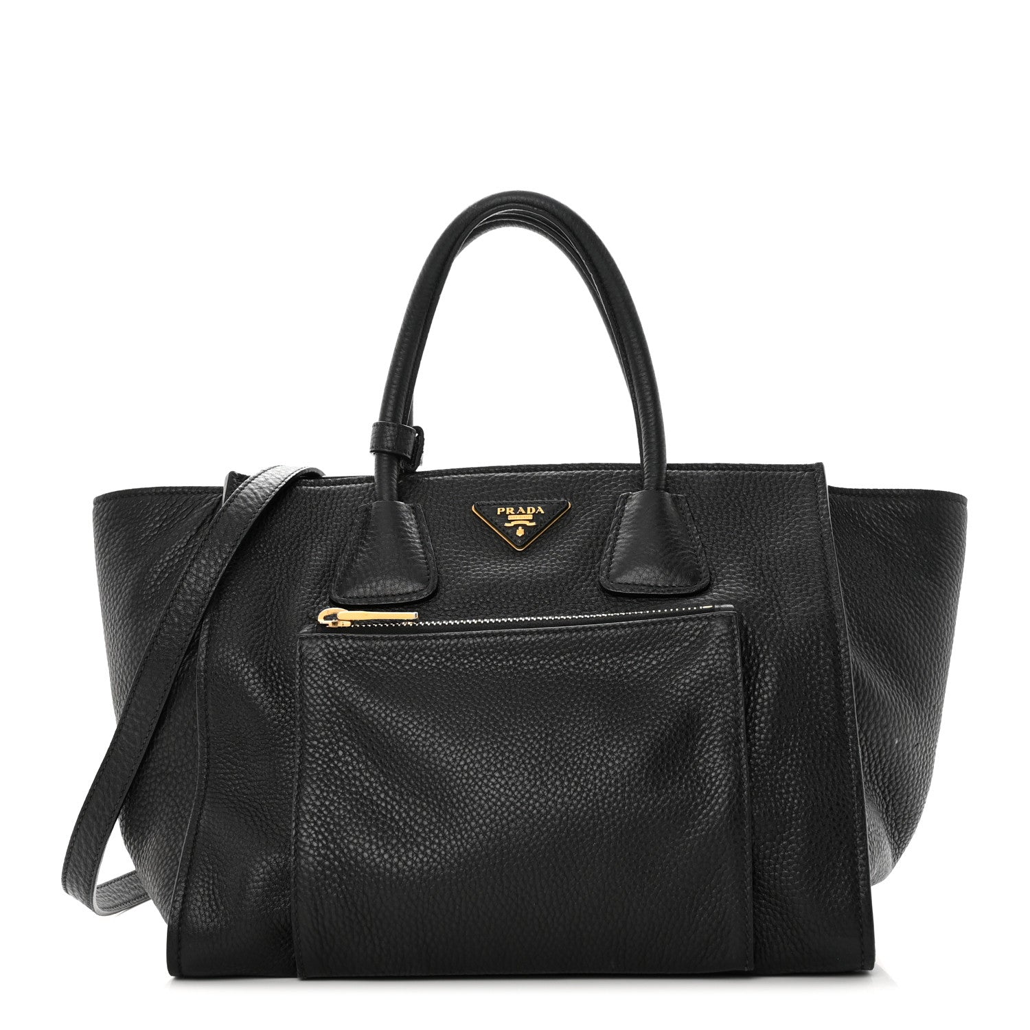 Prada Vitello Phenix Shopping Tote Black 1 of 18