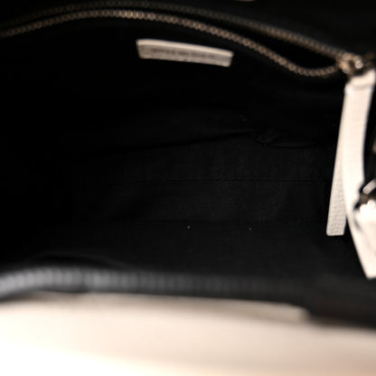 Balenciaga Calfskin Logo XXS Shopping Tote White 5 of 10