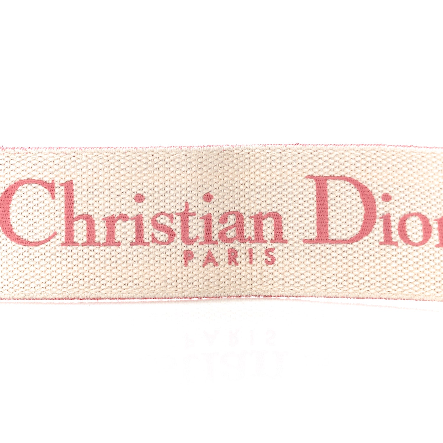 Christian Dior Canvas Embroidered Shoulder Strap Pink Multicolor 6 of 7
