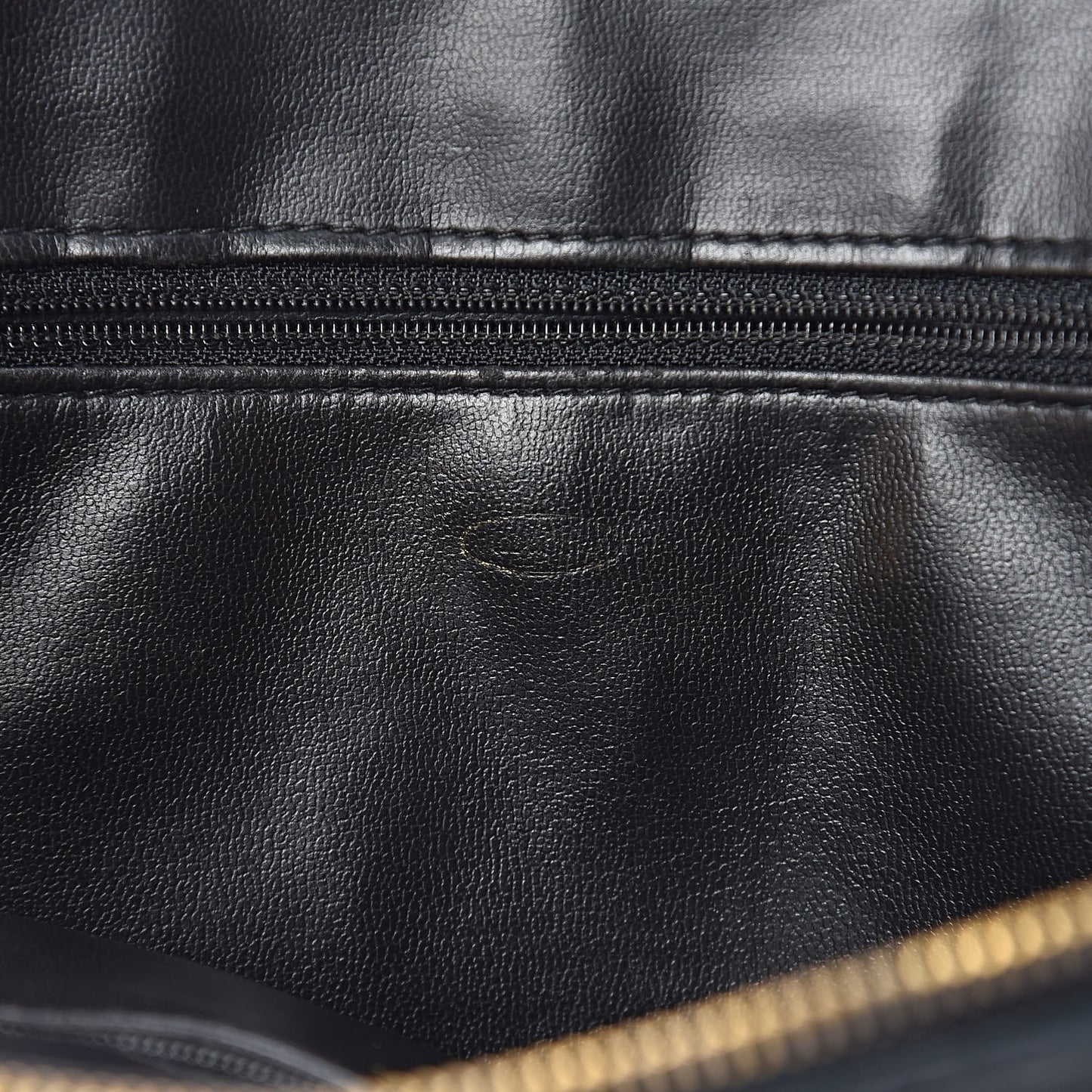 Lambskin Quilted Shoulder Bag Black