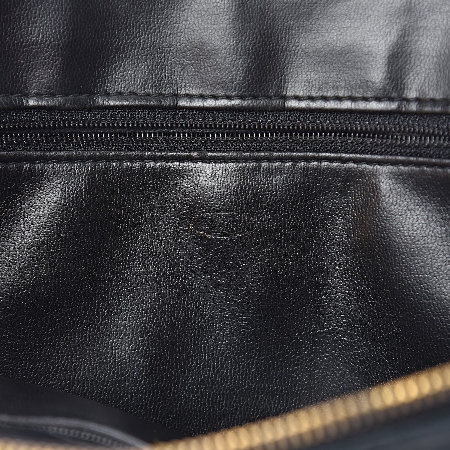 Chanel Lambskin Quilted Shoulder Bag Black 7 of 12