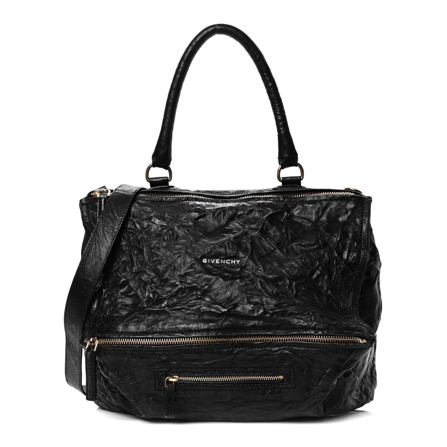 Givenchy Tumbled Sheepskin Large Pandora Black 1 of 5