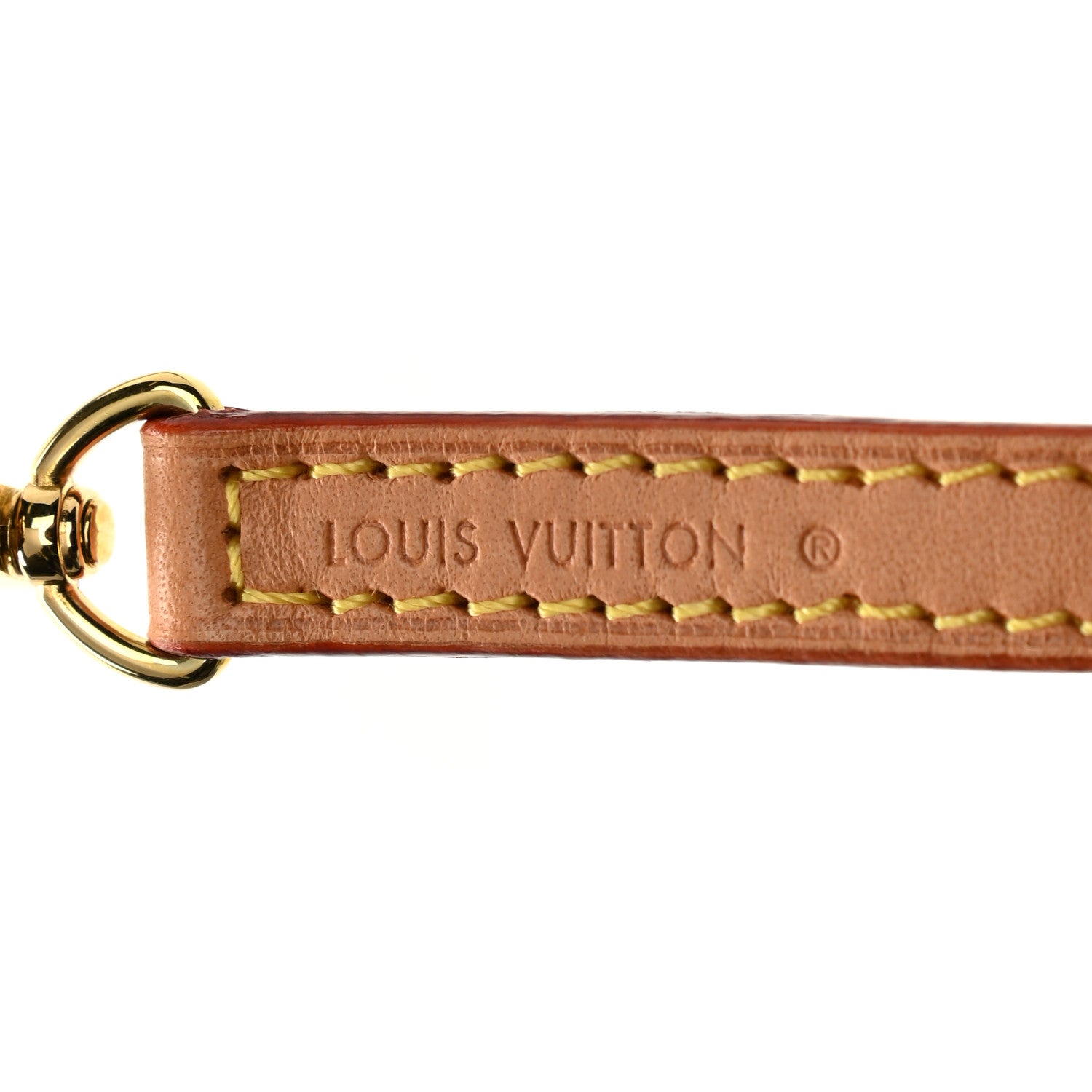 Louis Vuitton Vachetta 12mm Long Shoulder Strap VVN 3 of 3