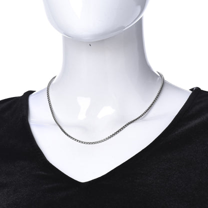 David Yurman Sterling Silver 14K Yellow Gold 2.7mm Small Box Chain Necklace 18" 2 of 4