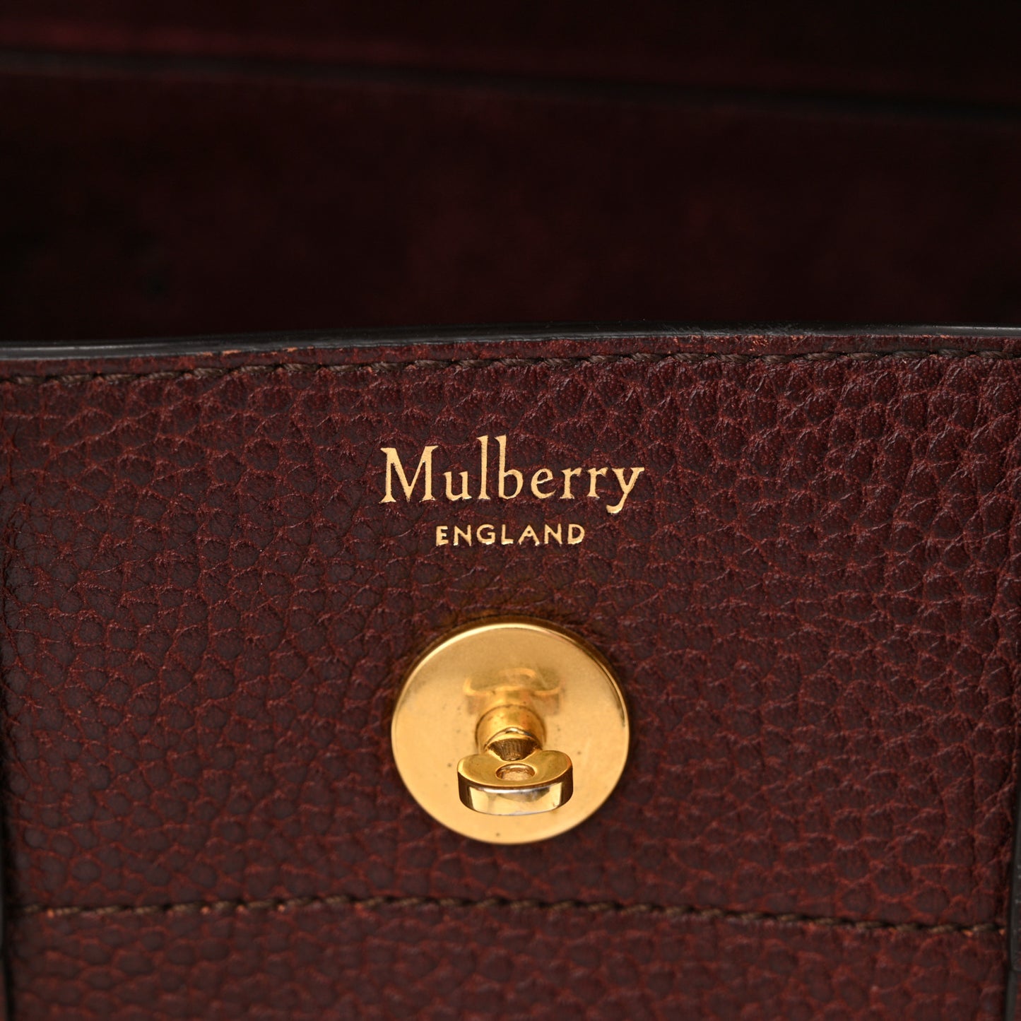Classic Grain Small New Bayswater Oxblood