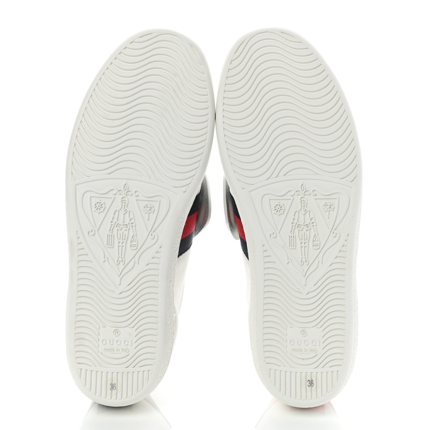 Calfskin Ayers Web Crystal LOVED Womens New Ace Sneakers 36 White