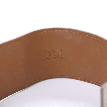 Hermes Swift Collier de Chien CDC Bracelet S Craie 5 of 8