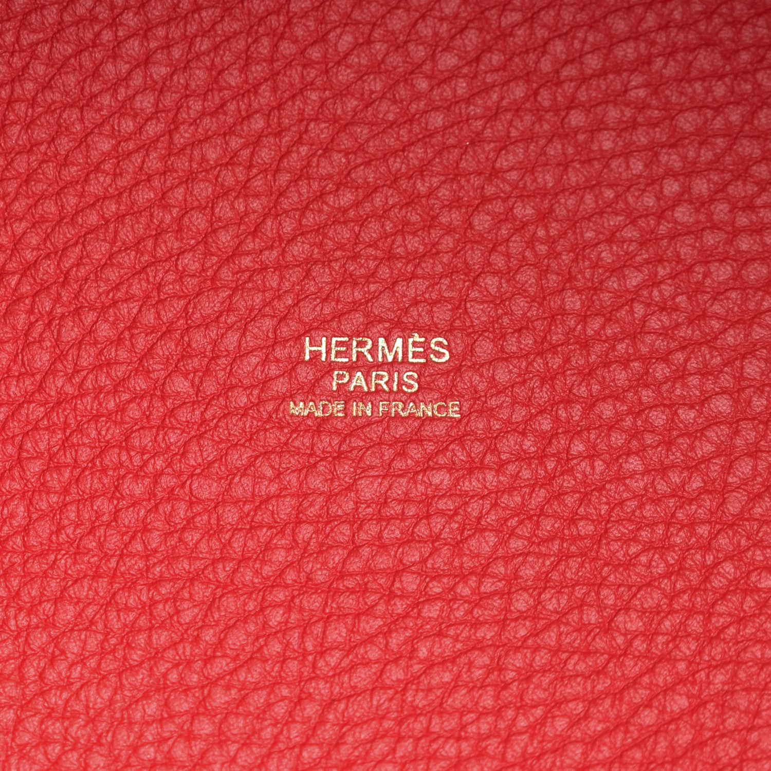 Hermes Taurillon Clemence Picotin Lock 22 MM Rouge de Coeur 6 of 12