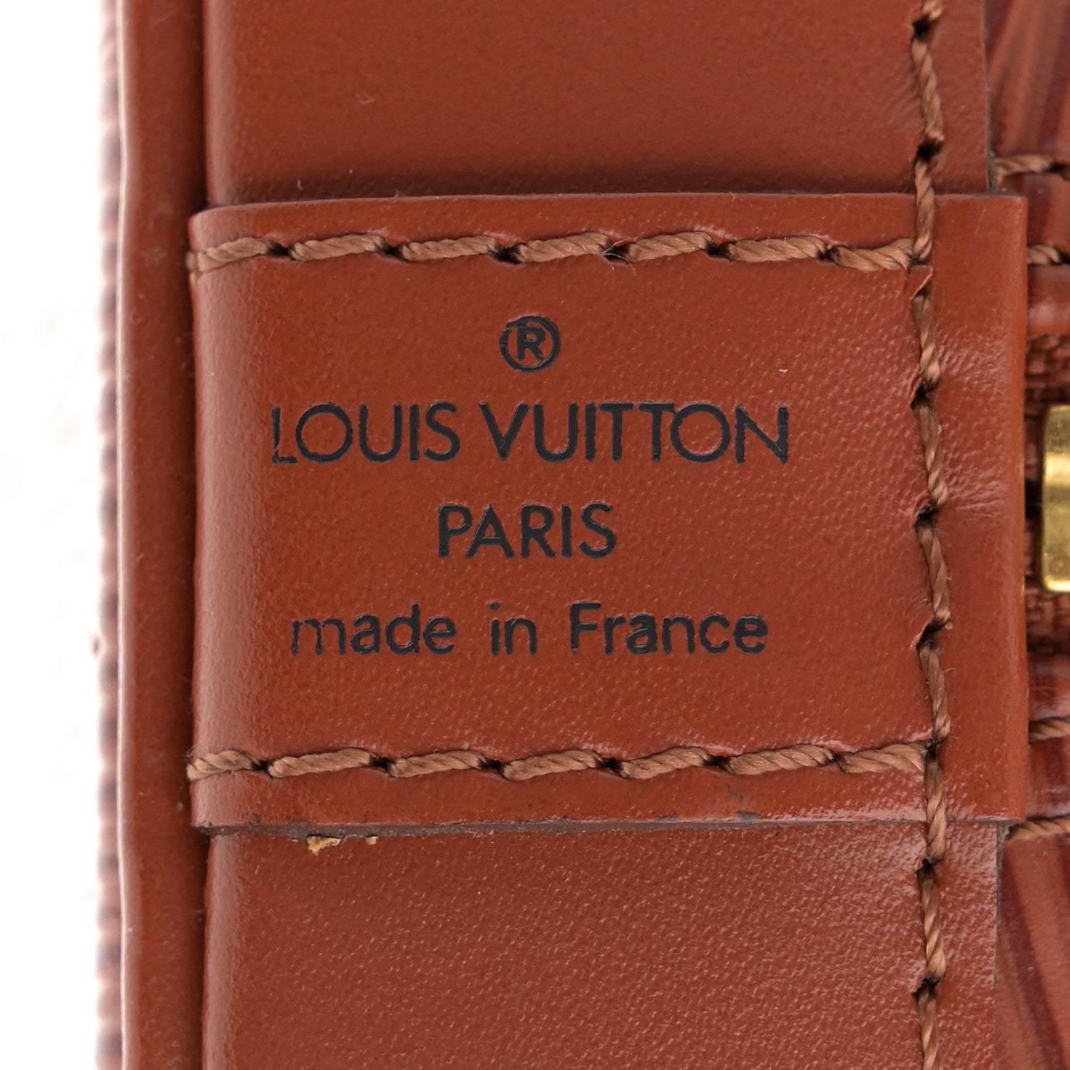 Louis Vuitton Epi Alma PM Kenyan Fawn 6 of 18