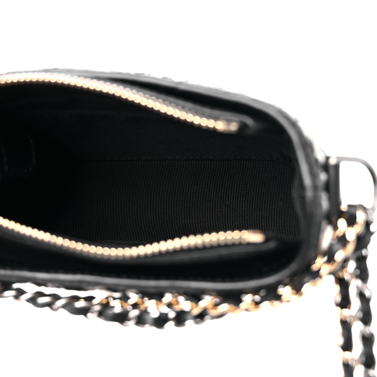 Lambskin Calfskin Tweed Success Story Set of 4 Minis Bags Black